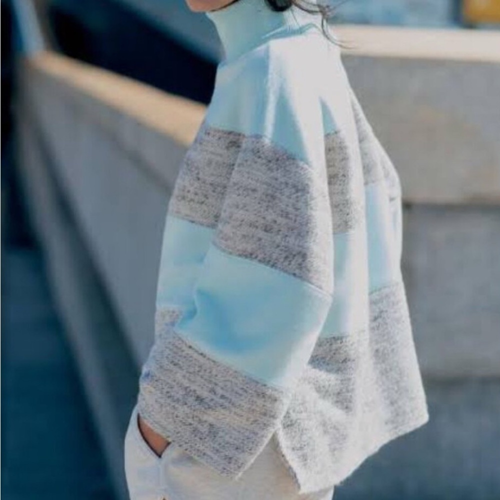 Daily Practice by Anthropologie Long-Sleeve Poncho size M - Picture 3 of 9